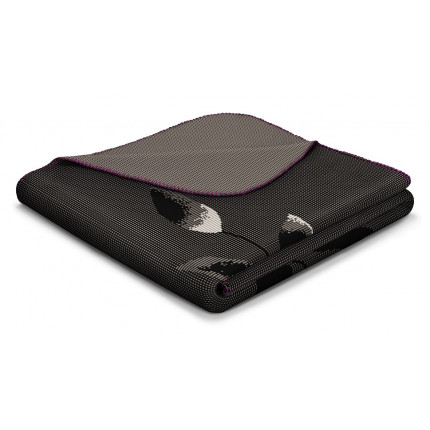 Плед Wohndecke Dark Wine Плед Wohndecke Dark Wine