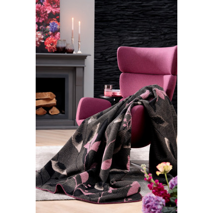 Плед Wohndecke Dark Wine Плед Wohndecke Dark Wine