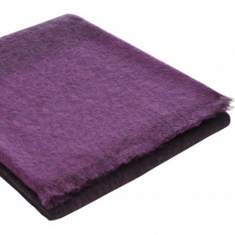 Mohair-Plaid Berry