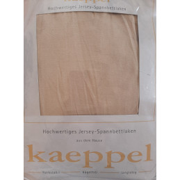 Простыня трикотажная Kaeppel цвет песчаный